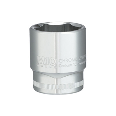 M10 1/2" Dr Socket 6pt (Inches)