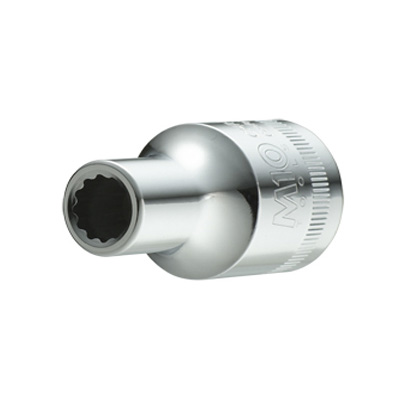 M10 1/2" Dr Socket 12pt (Inches)