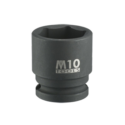 M10 1/2" Dr Impact Socket (6pt)