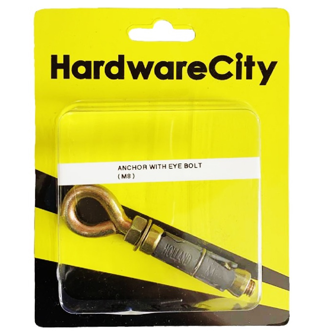 HardwareCity M8 Eye Bolt Expansion Anchor