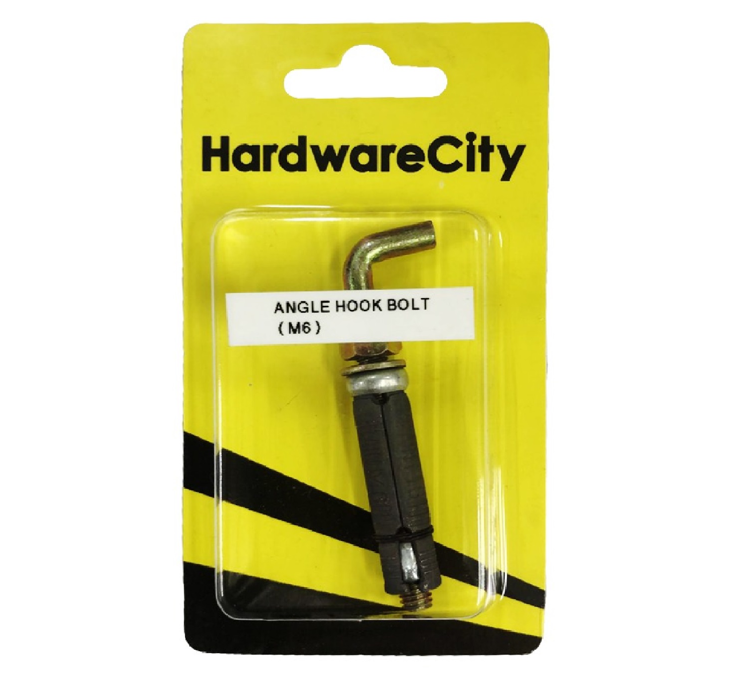 HardwareCity M6 Expansion Anchor With Angle Hook