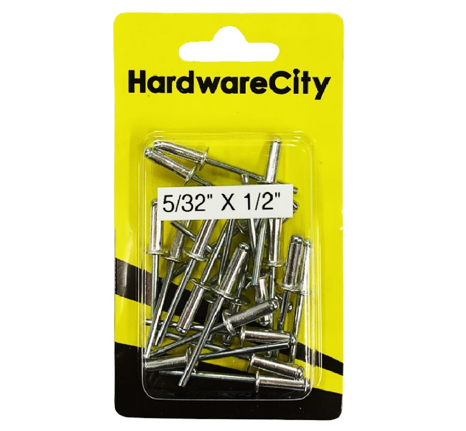 HardwareCity 5/32 X 1/2 Aluminium Rivets, 20PC/Pack