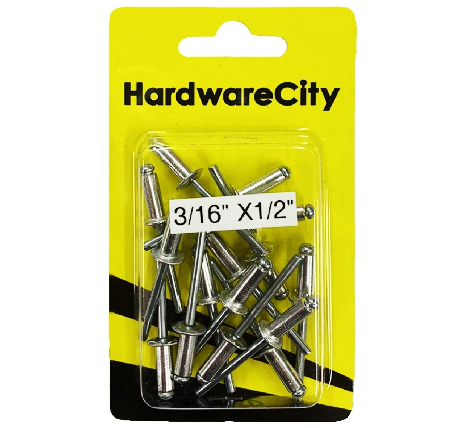 HardwareCity 3/16 X 1/2 Aluminium Rivets, 20PC/Pack